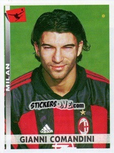 Cromo Gianni Comandini - Calciatori 2000-2001 - Panini