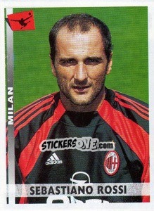 Sticker Sebastiano Rossi - Calciatori 2000-2001 - Panini