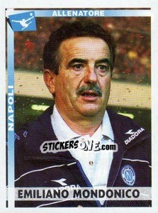 Sticker Emiliano Mondonico (Allenatore) - Calciatori 2000-2001 n. 242 - Panini