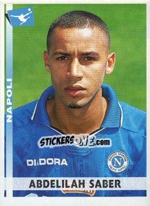 Sticker Abdelilah Saber - Calciatori 2000-2001 n. 246 - Panini