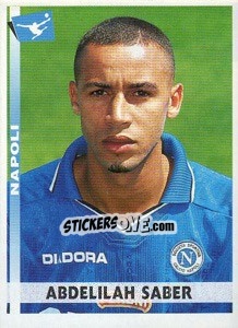 Figurina Abdelilah Saber - Calciatori 2000-2001 - Panini