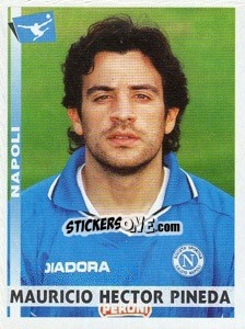 Figurina Mauricio Hector Pineda - Calciatori 2000-2001 - Panini