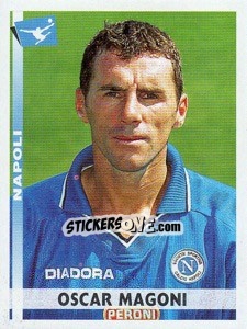 Sticker Oscar Magoni - Calciatori 2000-2001 - Panini
