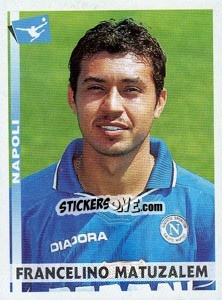 Sticker Francelino Matuzalem - Calciatori 2000-2001 n. 256 - Panini