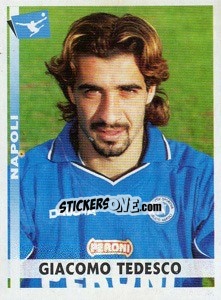 Sticker Giacomo Tedesco - Calciatori 2000-2001 - Panini