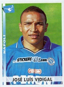 Sticker José Luís Vidigal - Calciatori 2000-2001 n. 260 - Panini