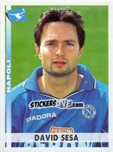 Sticker David Sesa - Calciatori 2000-2001 n. 261 - Panini