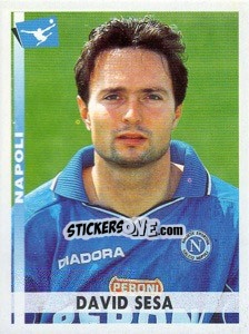 Sticker David Sesa - Calciatori 2000-2001 - Panini