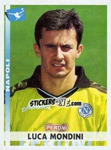 Sticker Luca Mondini - Calciatori 2000-2001 - Panini