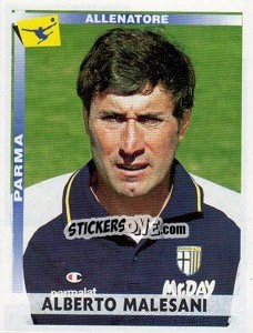 Figurina Alberto Malesani (Allenatore) - Calciatori 2000-2001 - Panini