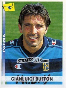 Sticker Gianluigi Buffon - Calciatori 2000-2001 n. 269 - Panini