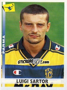 Sticker Luigi Sartor - Calciatori 2000-2001 - Panini