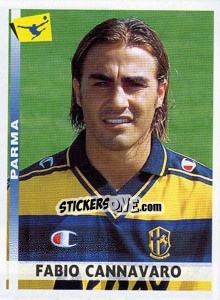 Sticker Fabio Cannavaro - Calciatori 2000-2001 n. 272 - Panini