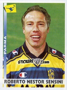 Figurina Roberto Nestor Sensini - Calciatori 2000-2001 - Panini