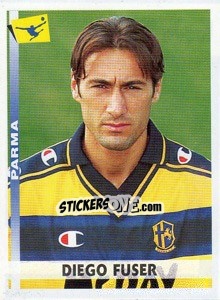 Sticker Diego Fuser - Calciatori 2000-2001 n. 279 - Panini