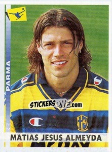 Sticker Matias Jesus Almeyda - Calciatori 2000-2001 n. 282 - Panini