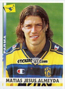 Figurina Matias Jesus Almeyda - Calciatori 2000-2001 - Panini