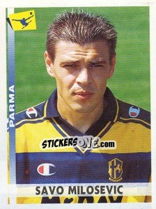 Sticker Savo Milosevic - Calciatori 2000-2001 n. 285 - Panini