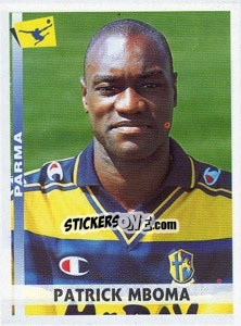 Sticker Patrick Mboma - Calciatori 2000-2001 - Panini