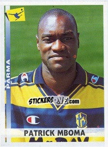 Sticker Patrick Mboma - Calciatori 2000-2001 n. 286 - Panini
