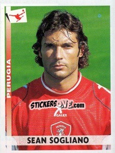 Sticker Sean Sogliano - Calciatori 2000-2001 n. 294 - Panini