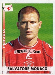 Sticker Salvatore Monaco - Calciatori 2000-2001 n. 295 - Panini