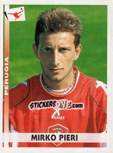 Sticker Mirko Pieri - Calciatori 2000-2001 n. 296 - Panini