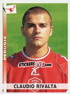 Sticker Claudio Rivalta - Calciatori 2000-2001 n. 298 - Panini
