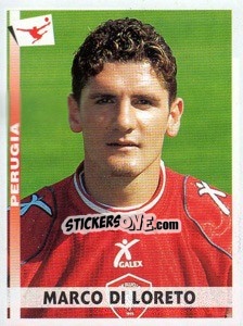 Sticker Marco di Loreto - Calciatori 2000-2001 n. 301 - Panini