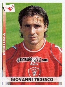 Cromo Giovanni Tedesco - Calciatori 2000-2001 - Panini