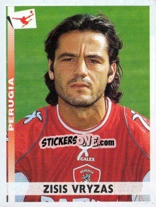 Sticker Zisis Vryzas - Calciatori 2000-2001 n. 309 - Panini