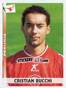 Figurina Cristian Bucchi - Calciatori 2000-2001 - Panini