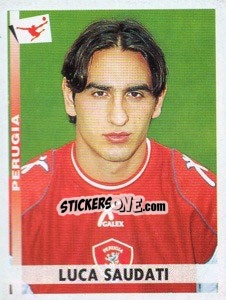 Sticker Luca Saudati - Calciatori 2000-2001 n. 311 - Panini