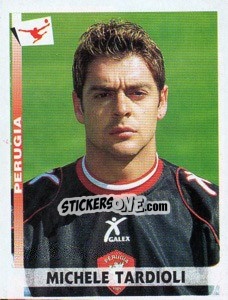 Sticker Michele Tardioli - Calciatori 2000-2001 n. 312 - Panini