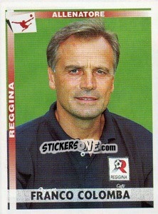 Cromo Franco Colomba (Allenatore) - Calciatori 2000-2001 - Panini