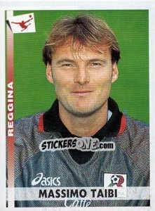 Sticker Massimo Taibi - Calciatori 2000-2001 n. 317 - Panini