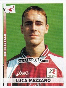 Cromo Luca Mezzano - Calciatori 2000-2001 n. 323 - Panini