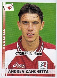 Sticker Andrea Zanchetta - Calciatori 2000-2001 n. 326 - Panini
