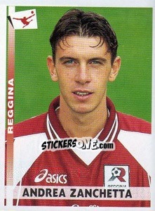 Sticker Andrea Zanchetta - Calciatori 2000-2001 - Panini