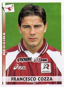 Sticker Francesco Cozza - Calciatori 2000-2001 n. 327 - Panini