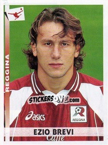 Sticker Ezio Brevi - Calciatori 2000-2001 n. 328 - Panini