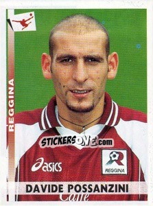 Sticker Davide Possanzini - Calciatori 2000-2001 n. 334 - Panini