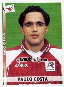 Sticker Paulo Costa - Calciatori 2000-2001 - Panini