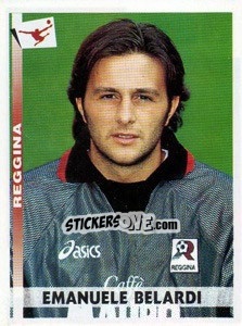 Sticker Emanuele Belardi - Calciatori 2000-2001 - Panini