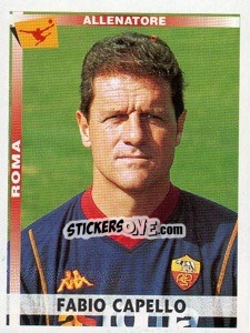 Sticker Fabio Capello (Allenatore) - Calciatori 2000-2001 n. 338 - Panini