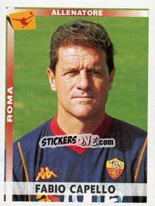 Sticker Fabio Capello (Allenatore) - Calciatori 2000-2001 - Panini