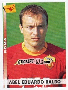 Cromo Abel Eduardo Balbo - Calciatori 2000-2001 - Panini