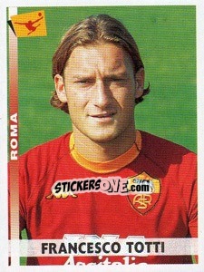 Cromo Francesco Totti - Calciatori 2000-2001 - Panini