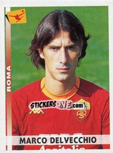Sticker Marco Delvecchio - Calciatori 2000-2001 n. 358 - Panini