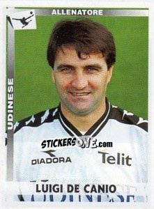 Cromo Luigi de Canio (Allenatore) - Calciatori 2000-2001 - Panini